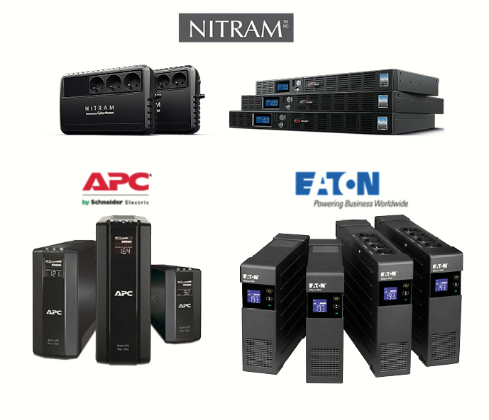 onduleur nitram apc eaton securisation electrique protection surtension gestion automatique